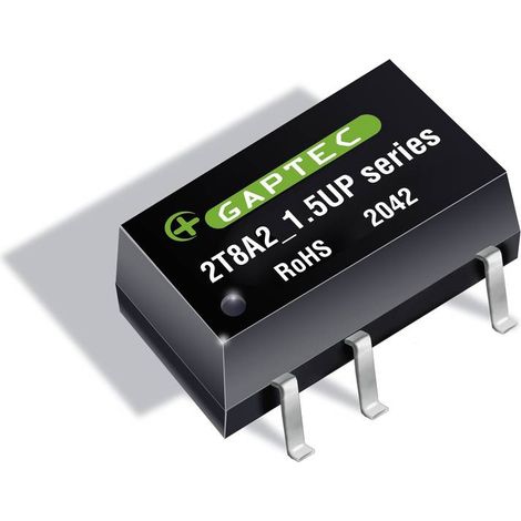 Gaptec 2T8A20505S1.5UP Convertitore DC/DC 400 mA 2 W Contenuto 1 pz. (1/2)