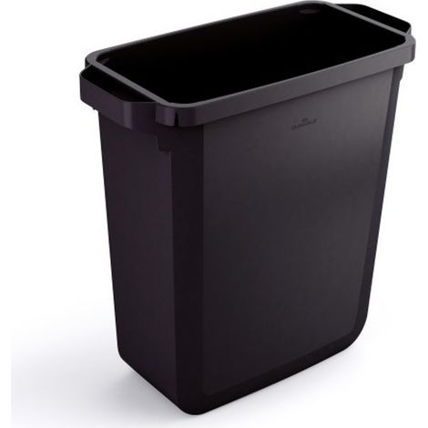 PROVOST - Collecteur à déchets pour table d'emballage - 60 litres - Polypropylène noir (1/4)