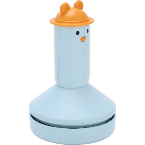 Gomme portable rechargeable USB pour étudiants, grattoir pour crayons et papier, mini aspirateur de bureau (bleu) (1/5)