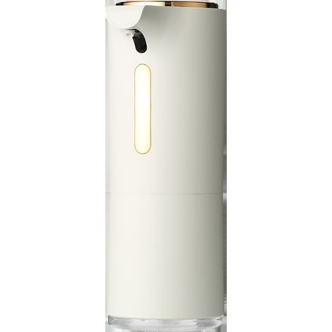 Dispensador automático inteligente de jabón en espuma sin contacto mediante inducción, ideal para el lavado de manos, perfecto para la cocina y el baño.
