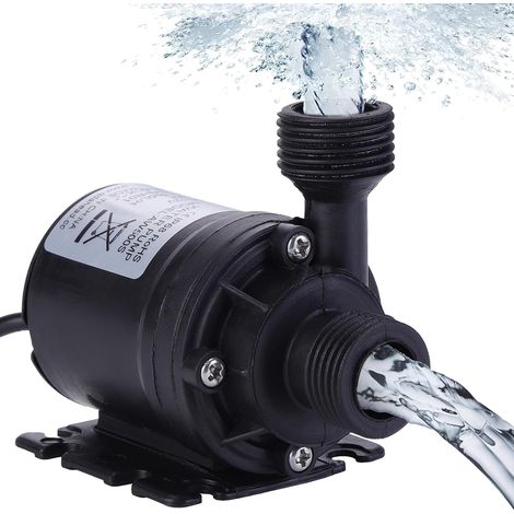 12V DC Amphibische Tauchpumpe 800L/H 5M für die Wasserzirkulation in Schwimmbädern, Springbrunnen, Solaraquarien und Teichen (1/5)