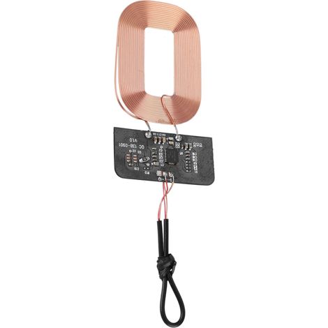 Módulo receptor de carga inalámbrica Qi para armar, bobina receptora, placa de circuito de 5V 1A