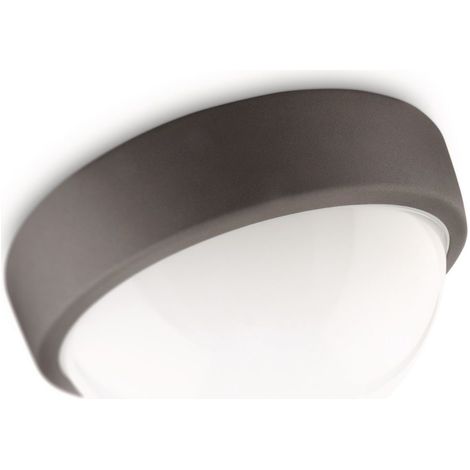 PHILIPS ECOMOODS - APPLIQUE DA ESTERNO 16W ANTRACITE GREY 16918/93/16 (1/2)