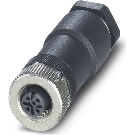 Phoenix Contact 1404418 Sensor-/Aktor-Steckverbinder, unkonfektioniert M12 Buchse, gerade  Polzahl S