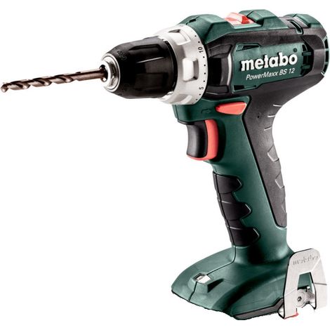 Perceuse-visseuse sans fil Metabo PowerMaxx BS 12, sans batterie ni chargeur, dans son carton