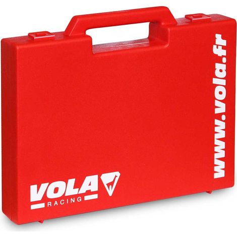 Caja de herramientas vola 27x23x5 cm asa resistente cierre seguro