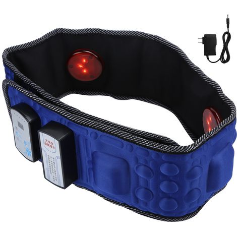 Massageur Lombaire Vibrant avec Chauffage et Charge Sans Fil, Support Dorsal 100‑240V (1/5)