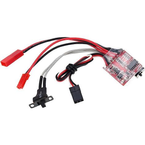 2-Wege 30A ESC Mini-Drehzahlregler für bürstenbehaftete Elektromotoren im RC-Format 1/16 und 1/18