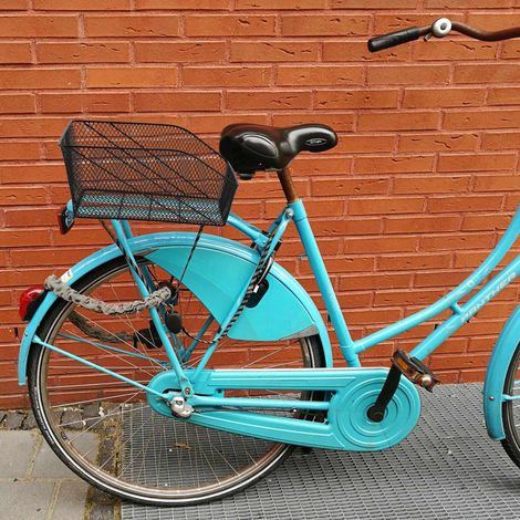 Cesta de bicicleta para el portaequipajes (1/5)