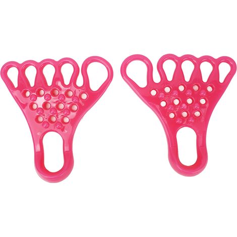 Ceinture correctrice d'orteils en griffe rose - Redresseur pour détente musculaire du pied et soin des déformations (1/5)