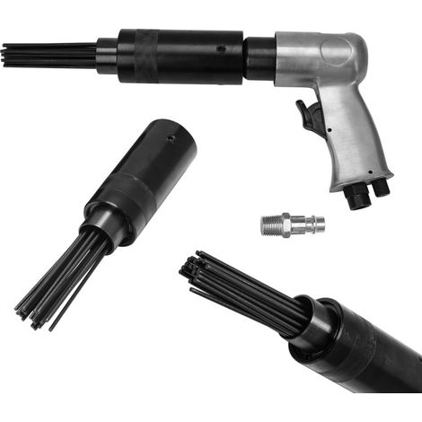SWANEW Set di scaler ad aghi ad aria compressa con testa di ricambio Pistola ad ago a griglia a 19 aghi (1/4)