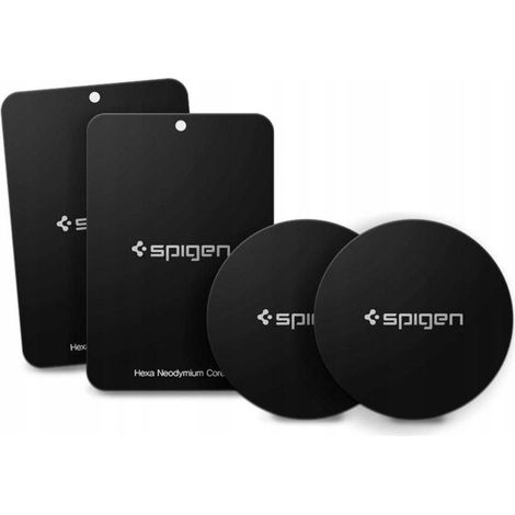 4 Piastrine Metalliche per Supporto Auto SPIGEN