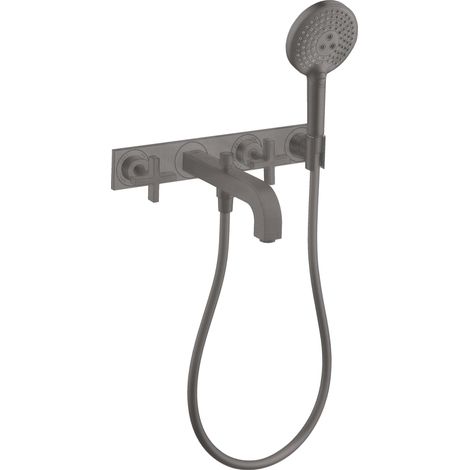 hansgrohe AXOR Citterio Mélangeur bain 3 trous avec poignées (1/3)