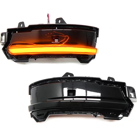 Kit Freccia Led Specchietto Retrovisore Dinamico Sequenziale Land Rover Discovery Sport Range Rover Evoque Lente Fume Arancione (1/3)