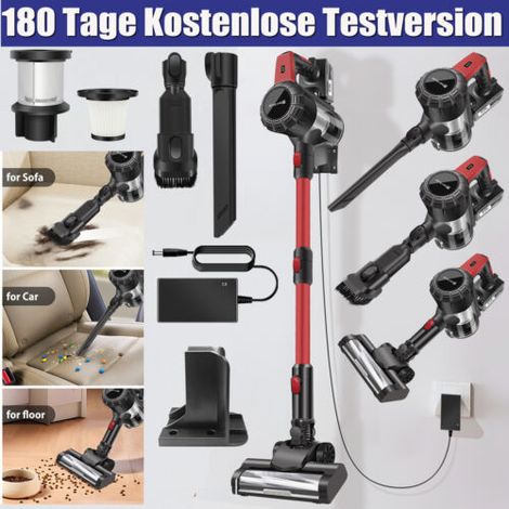 30KPa Akku Smart-Staubsauger Hoover Upright Kabelloser Handstaubsauger 6000W de (1/5)