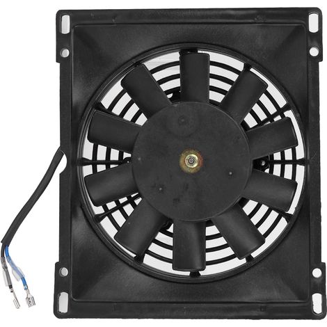 Ventilateur de refroidissement de radiateur 12V, refroidisseur d'eau rectangulaire, adapté pour 150cc 200cc 250cc PIT Quad Bike ATV (1/5)