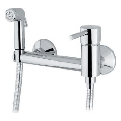 MISCELATORE MONOCOMANDO A PARETE CON KIT DOCCETTA Misura: Cromo (1/4)