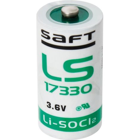 Pila Litio Ls17330  3,6v 2.100mah 16,5x33,4mm Saft Ls17330/saft