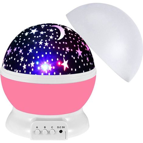 Veilleuse étoilée, lampe de table LED, projecteur d'étoiles, lampe pour enfant, veilleuse, lampe étoilée (1/5)