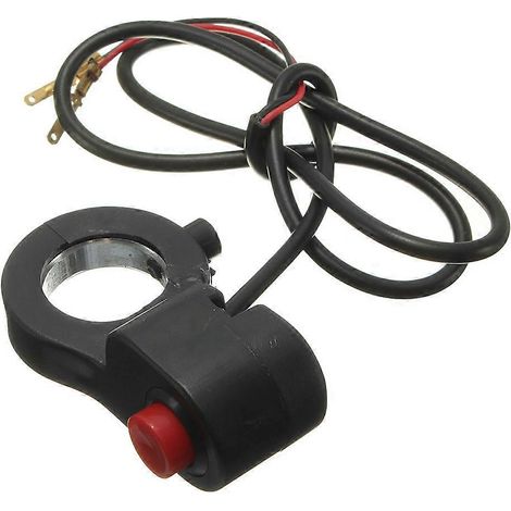 Interrupteur de guidon de moto 7/8 pouce avec accessoire de commande de klaxon (noir)-7.5X3.6cm-Black (1/4)