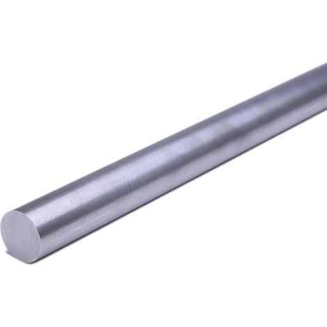 Tige Acier Argenté, diam. 10mm, L 1m ( Prix pour Lot de 3 )
