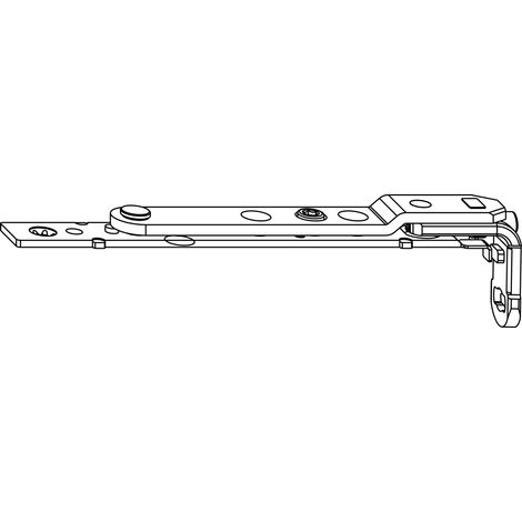 MACO Drehband oben DTuni, für Holz, 130 kg, silber (52702) (1/4)