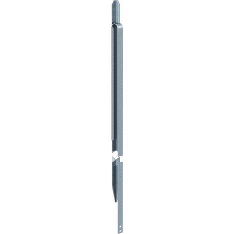 OBO Bettermann Prise de terre en croix avec languette en acier plat 1500mm Acier galvanisé à chaud, 5003261 (1/2)