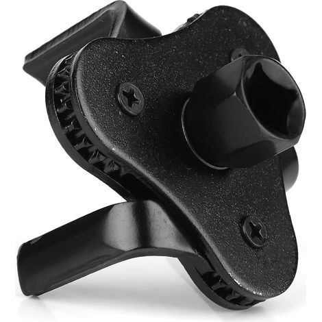 Schwarzer Ölfilterschlüssel mit 3-Backen-Antrieb, 53-108 mm (1/5)