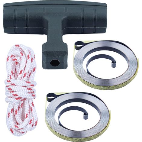 Kit de ressort de rappel pour corde, pour tronçonneuse Husqvarna 254 257, 501630203 (1/5)