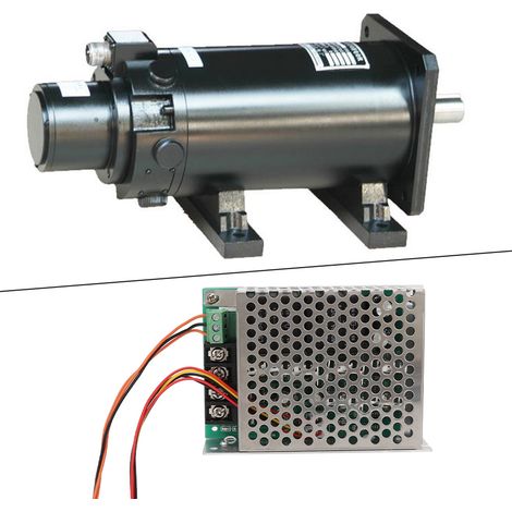 Drehzahlregler für Gleichstrom-Bürstenmotoren, im Uhrzeigersinn/gegen den Uhrzeigersinn einstellbar, hohe Leistung 40 A, 12 V, 24 V, 36 V DC, mit Gehäuse (1/5)