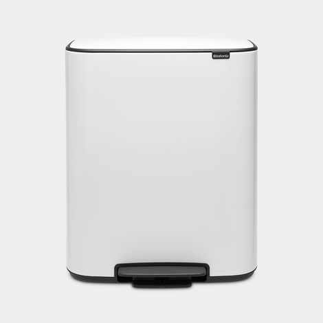 Fußabfalleimer 2 x 30 l Weiß - Bo - Brabantia (1/5)