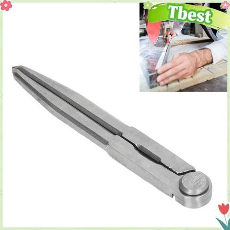 Diviseur À Motif Droit - Acier Au Carbone - Pour Traçage Mécanique Et Dessin Technique - 150 Mm - 1 Pièce (1/5)