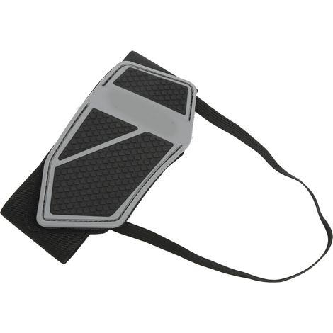 Coussinet de levier de vitesse moto noir, protège-pieds antidérapant, cache-chaussure universel pour bottes, accessoire motocyclette (1/5)