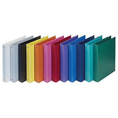 Raccoglitore 15X21 2 Anelli D.25 Blu X1