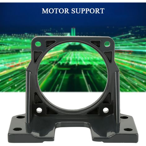 Support Moteur Auxiliaire Noir Haute Dureté Support Fixe Base Supérieure (03) (1/4)