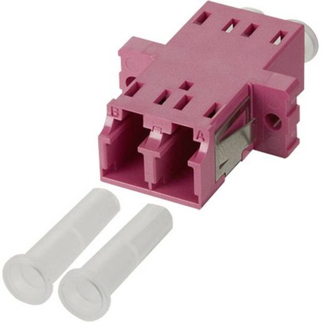 Metz Connect Coupleur OpDAT LC-Duplex OM4, 15090075-I (1/2)