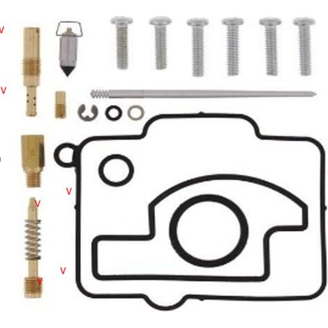 Kit de reparación de carburador Bearing Worx para Suzuki RM 250 '02 (26-1175)