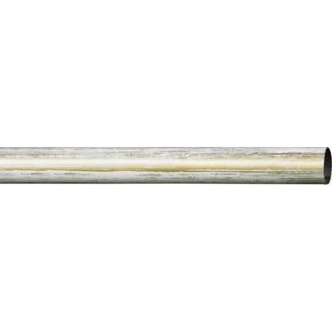 bastone per tende - nuvole colore avorio oro da 240 cm con diametro 20 mm