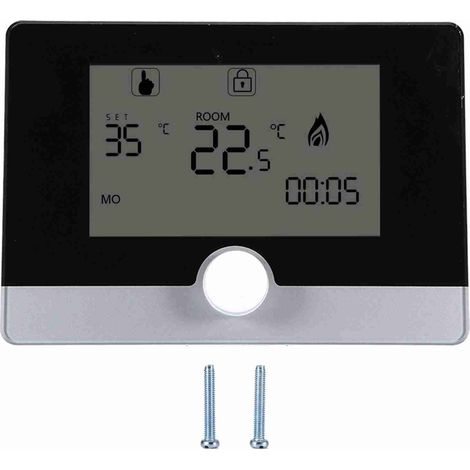 Thermostat programmable blanc pour chaudière murale (1/5)