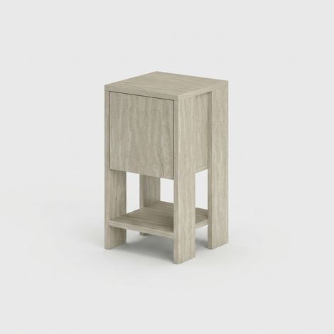 mesita de noche, consola de noche, mesa auxiliar (1/4)