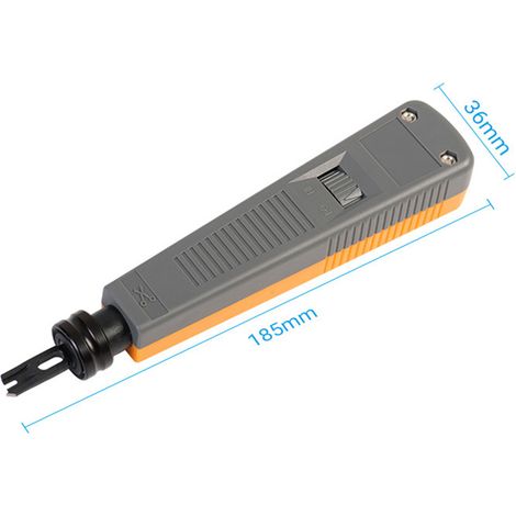 Outil de sertissage pour câbles réseau, outil de sertissage multifonctionnel pour modules réseau, outil de sertissage pour panneaux de brassage Gigabit Cat6e (1/4)