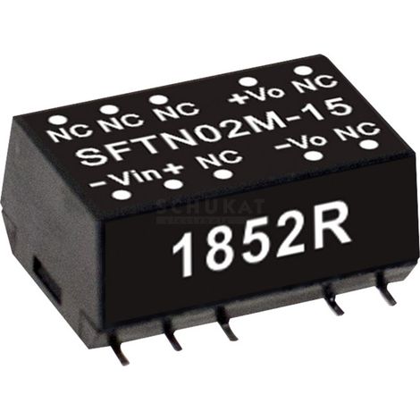 Mean Well SFTN02L-12 DC/DC-Wandlermodul 167 mA 2 W Anzahl Ausgänge: 1 x Inhalt 1 St.