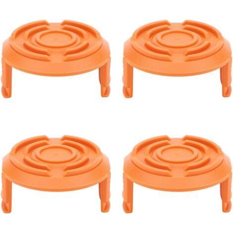 4 unidades de tapas de bobina, tapa de cortacésped, repuesto de bobina para cortacésped, tapa de bobina, accesorios para cortacésped (1/5)