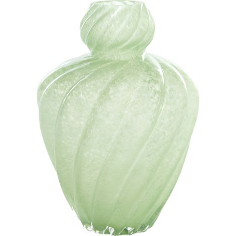 Vaso KOBALA in vetro grigio-crema di Light & Living – Ø34x50 cm
