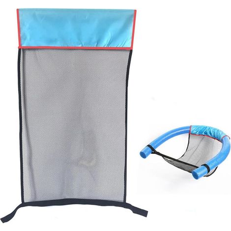 Chaise de Piscine Schwimmnudel Netz Siège d'eau pour Piscine Sling Schwimmen Filet de Natation Siège d'eau pour Nouilles de Piscine Support de Natation Siège d'eau (1/5)