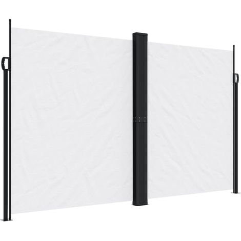 Maison Exclusive - Tenda da Sole Laterale Retrattile Bianco 200x600 cm