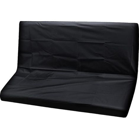 Housses anti-poussière pour sièges avant/arrière de voiture, housses de protection réutilisables pour coussins, noires (1/5)