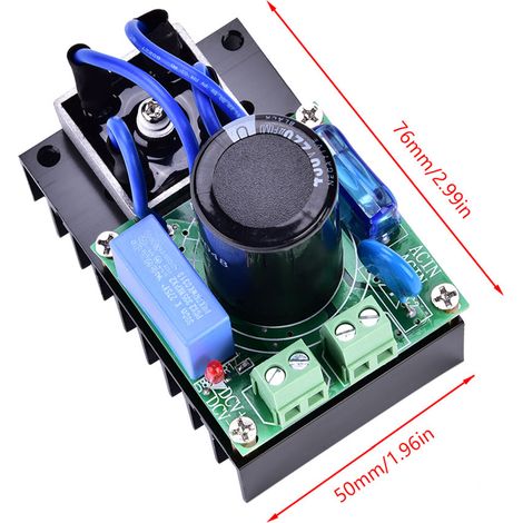 1 Stück 0-220VAC - 0-311VDC Universal-Mehrfachschutz-Gleichrichterplatinenmodul (1/5)