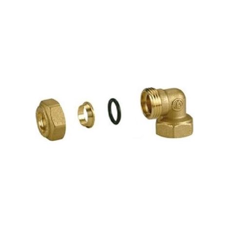 RACCORDO CURVO FILETTATO FEMMINA 1/2"X14 GIACOMINI R563Y113