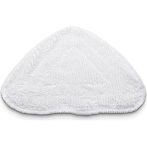Lot de 5 chiffons de rechange, accessoire de couverture de vadrouille à vapeur en microfibre pour nettoyeur vapeur à jet chaud Vileda (blanc) (1/5)